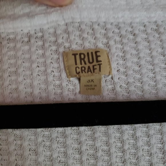 True Craft | Knotted Front Waffle Knit Light Shirt - Picture 5 of 5